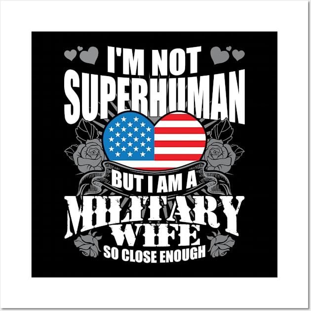 Military Wife Wall Art by AwesomeApparel